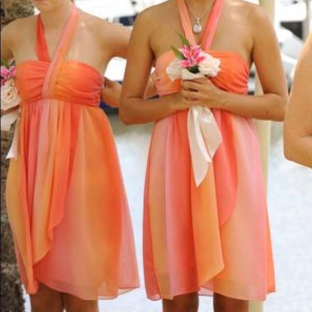 ISO orange bridesmaids dress as seen on H2O Just Add Water (season 3)